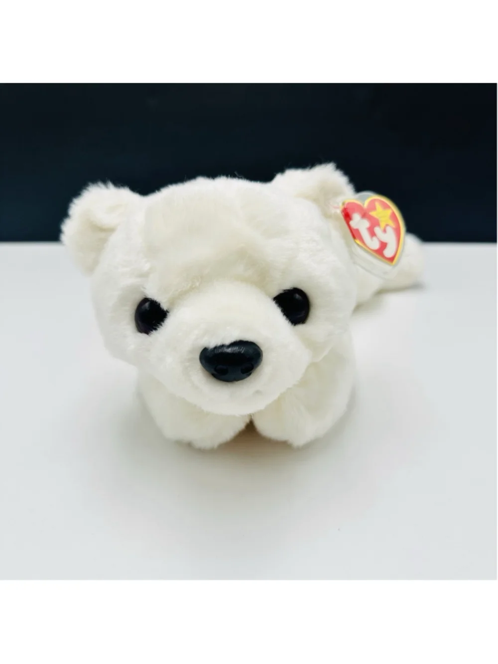 Ty Beanie Buddy CHILLY the Polar Bear w/ Ear Tag 13 Inch Stuffed Animal Plush